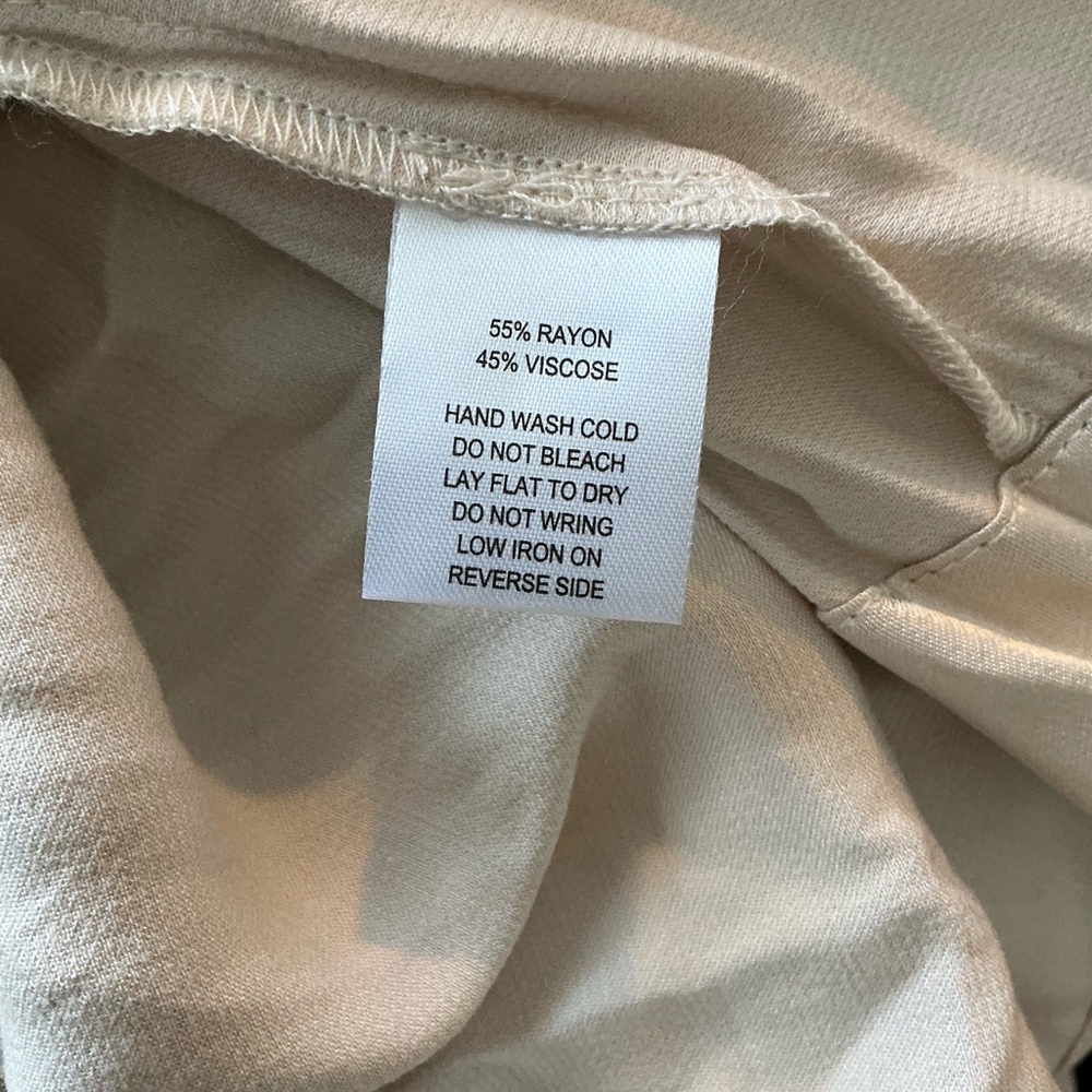 JLUXLABEL Always & Forever Satin Robe | Beige | Size Medium/Large - Picture 14 of 14